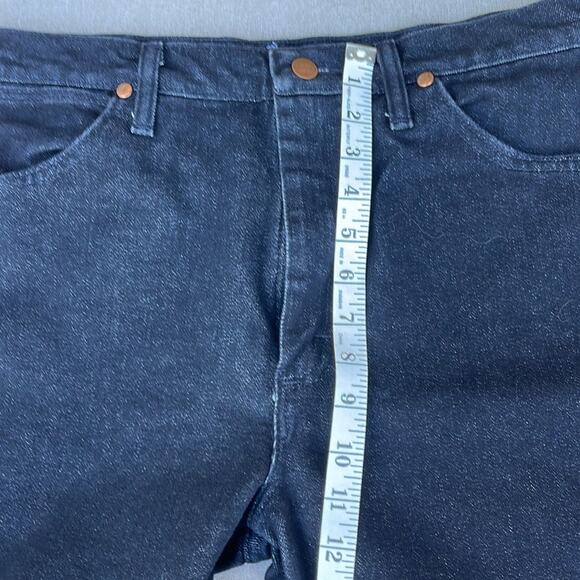 Wrangler 938 black boot cut jeans 34x32 - Picture 6 of 9